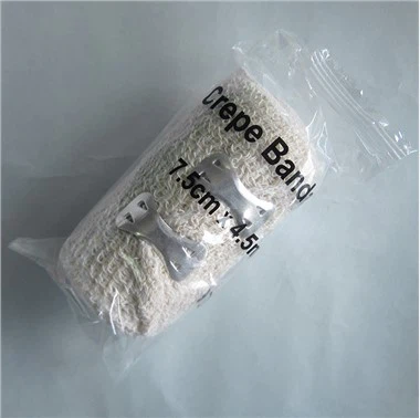 Bandage prodyšná a měkká krepová obvaz